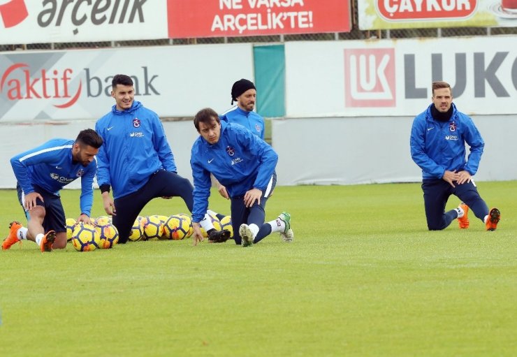 Trabzonspor Galatasaray Maçı Hazırlıklarını Sürdürdü