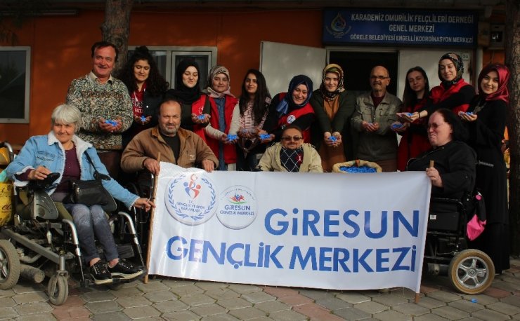 Engellilere İçin 50 Bin Kapak Topladılar