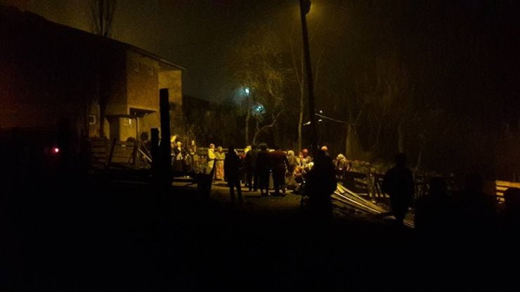 Mandırada Yangın Çıktı, 40 Hayvan Telef Oldu