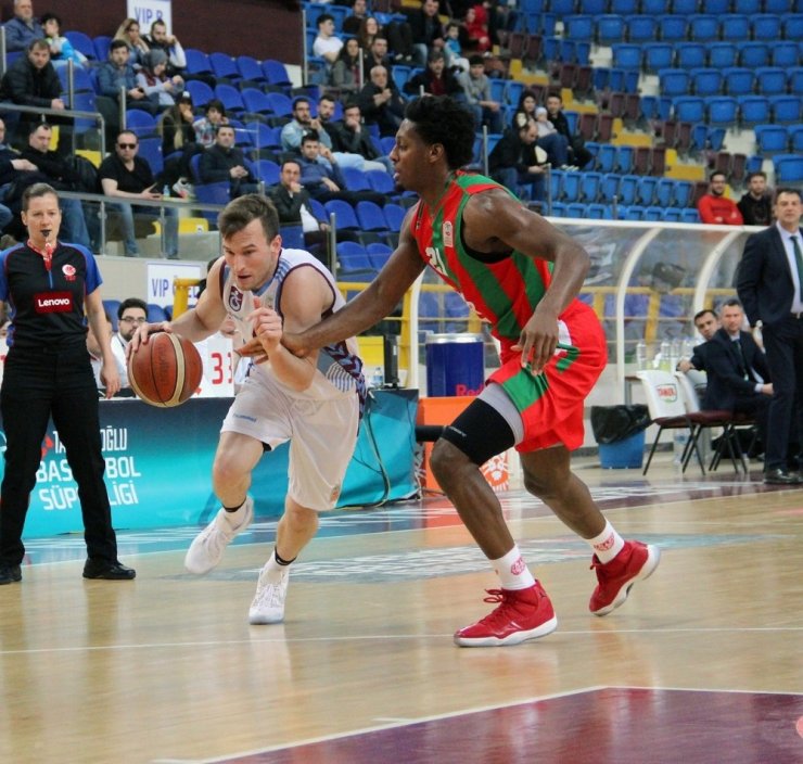 Tahincioğlu Basketbol Ligi: Trabzonspor: 108 - Pınar Karşıyaka: 105