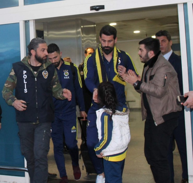 Fenerbahçe Kafilesi Kayseri’de