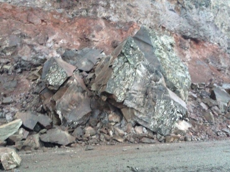 Giresun’da Heyelan