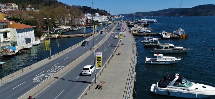 Sariyer Sahili Korkuluklarına Kavuştu