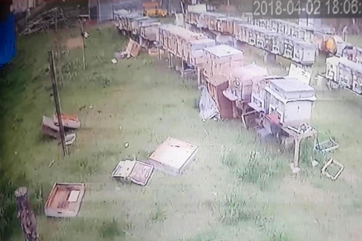 Gümüşhane’de Rüzgar Kovanları Böyle Dağıttı