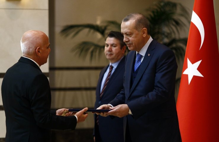 Erdoğan Irak Büyükelçisini Kabul Etti