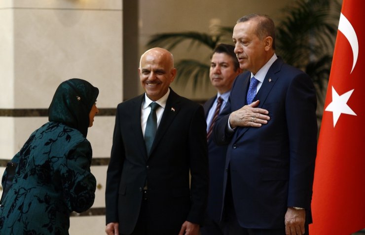 Erdoğan Irak Büyükelçisini Kabul Etti