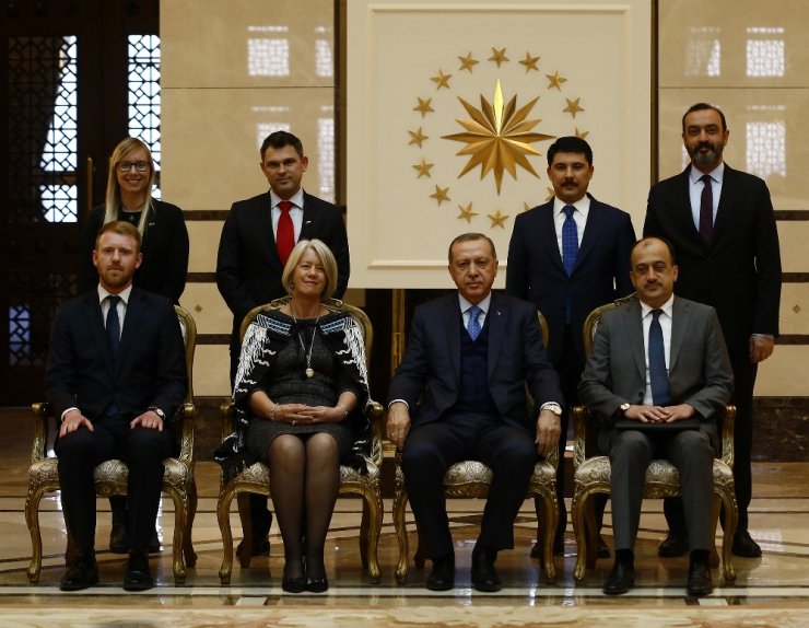 Erdoğan Yeni Zelanda Büyükelçisini Kabul Etti