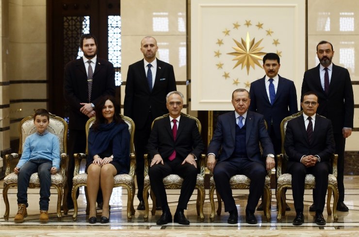 Erdoğan Sırbistan Büyükelçisini Kabul Etti