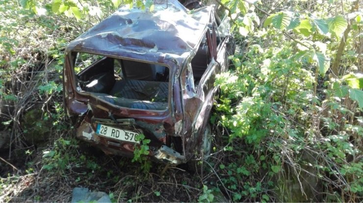 Giresun’da Trafik Kazası: 1 Ölü
