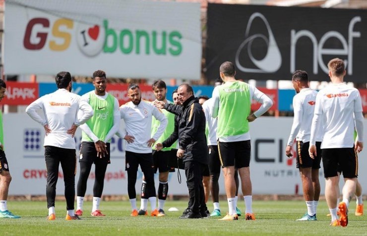 Galatasaray, Gençlerbirliği Maçını Hazırlıklarını Sürdürdü