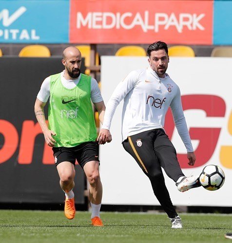 Galatasaray, Gençlerbirliği Maçını Hazırlıklarını Sürdürdü
