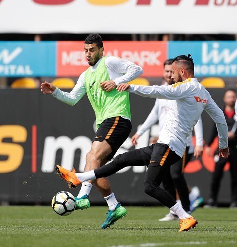 Galatasaray, Gençlerbirliği Maçını Hazırlıklarını Sürdürdü