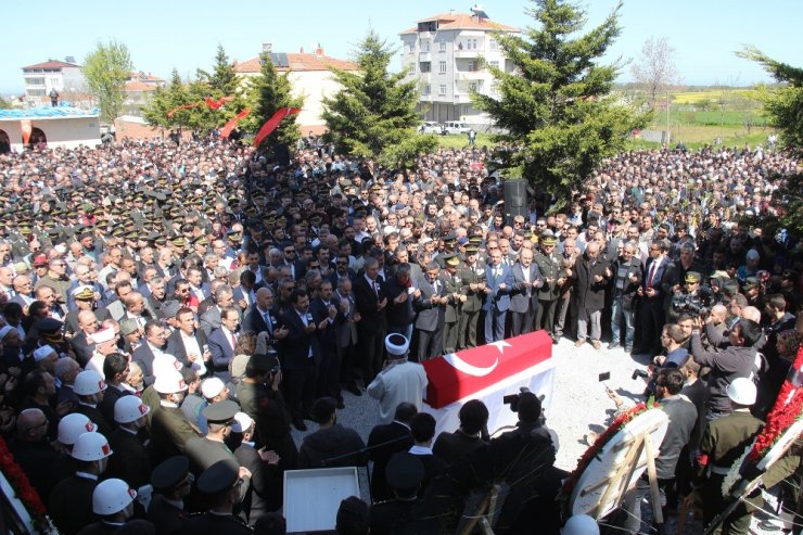Samsun Şehidini Uğurladı