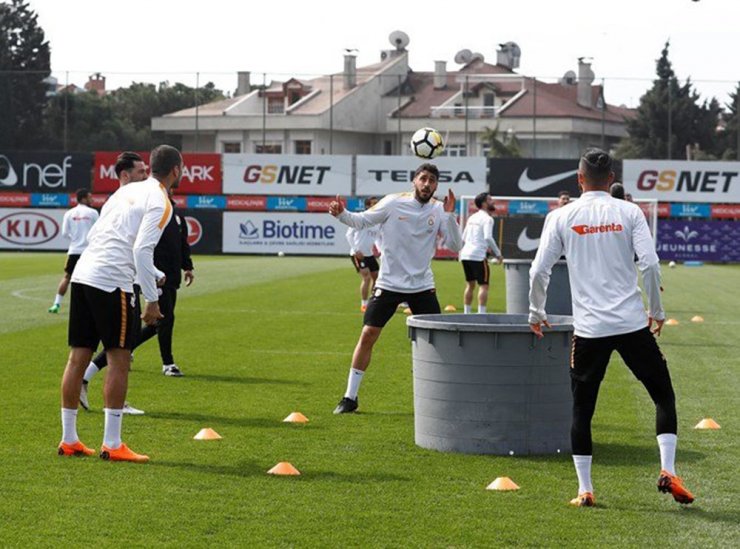 Galatasaray Gençlerbirliği Hazırlıklarını Sürdürdü