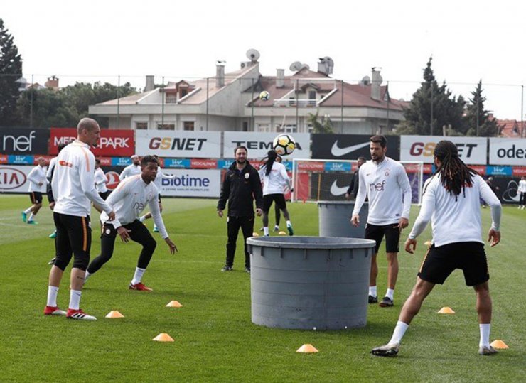 Galatasaray Gençlerbirliği Hazırlıklarını Sürdürdü