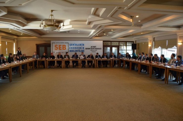 “Şehirlerin Ekonomik Beklentileri Forumu” Toplantısı Trabzon’da Yapıldı