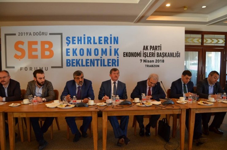“Şehirlerin Ekonomik Beklentileri Forumu” Toplantısı Trabzon’da Yapıldı