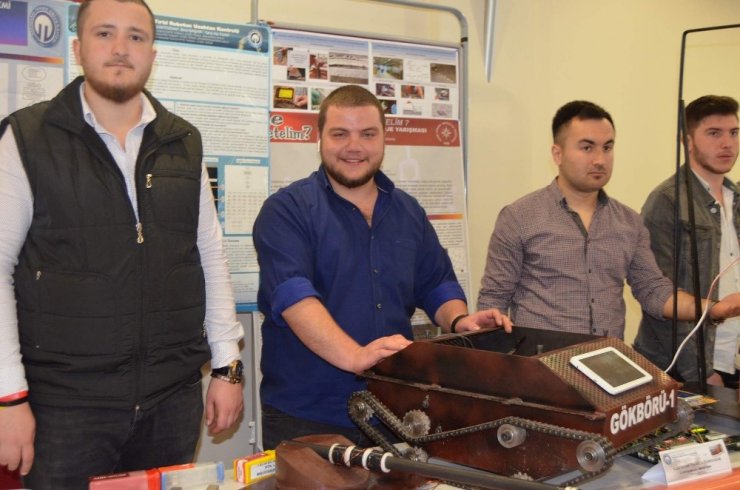 Ktü’lü Öğrencilerden İnsansız Tank Aracı