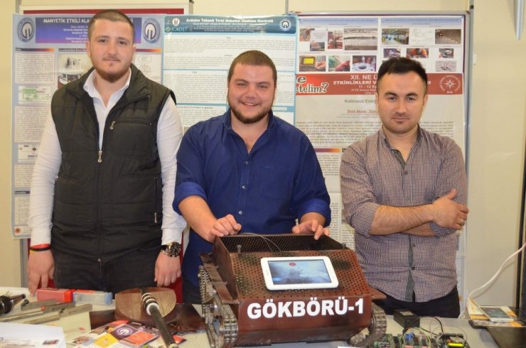 Ktü’lü Öğrencilerden İnsansız Tank Aracı