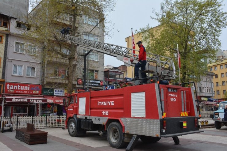 Görele Belediyesi’nden Kuş Yuvası