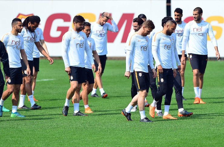 Galatasaray Başakşehir Maçı Hazırlıklarına Devam Etti