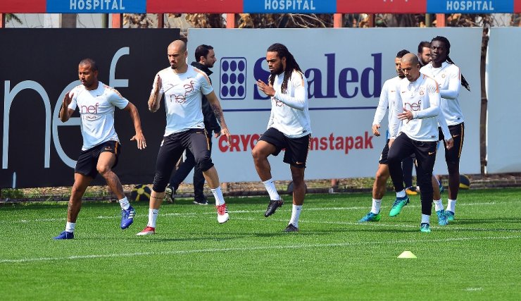 Galatasaray Başakşehir Maçı Hazırlıklarına Devam Etti
