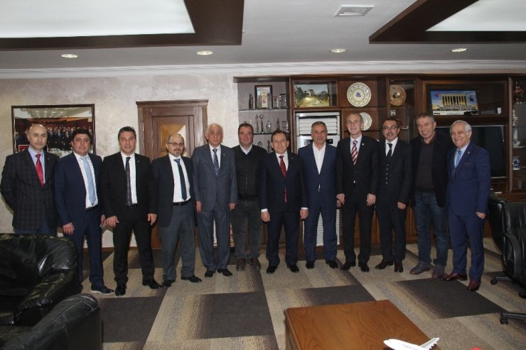 Ttso’ya İlk Tebrik Ziyareti Ttb’den