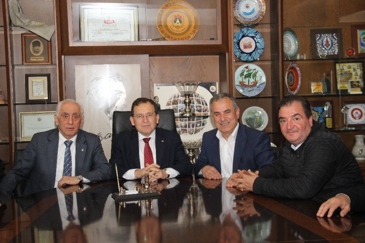 Ttso’ya İlk Tebrik Ziyareti Ttb’den