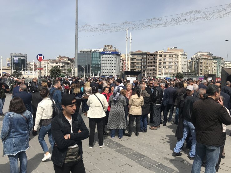 Taksim’de Yoğun Güvenlik Önlemleri