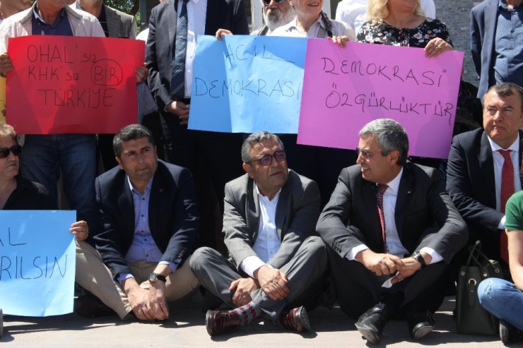 Diyarbakır’daki Chp Eylemine Hdp’den De Destek