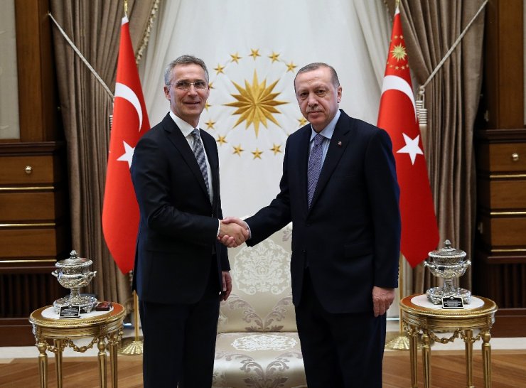 Erdoğan, Nato Genel Sekreterini Kabul Etti