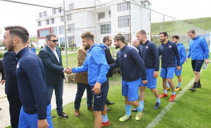 Trabzonspor Yönetimi, 1461 Trabzon’u Ziyaret Etti