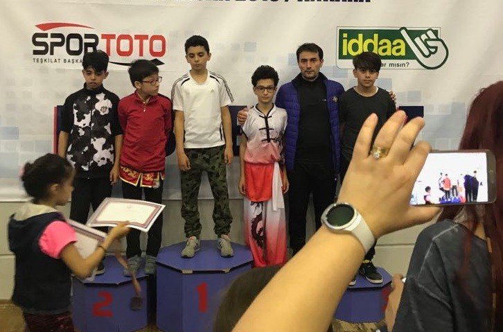 Trabzon’a Wushu Taolu’da İlk Madalya Geldi