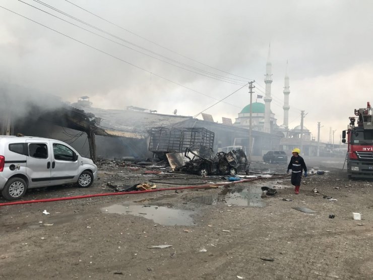 Sanayi Sitesinde Patlama: 1 Ölü, 6 Yaralı