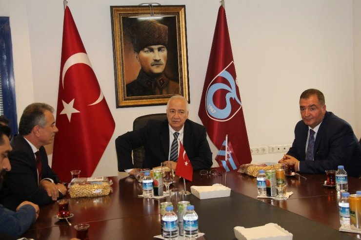 Borsa Başkanları Trabzonspor’u Ziyaret Etti