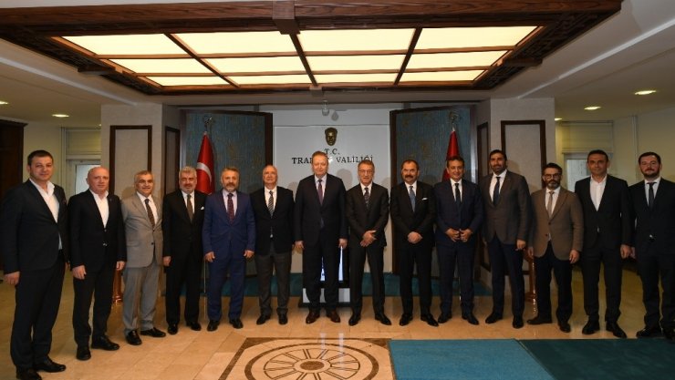 Trabzonspor’un Yeni Başkanı Ve Yöneticilerinden Ziyaretler