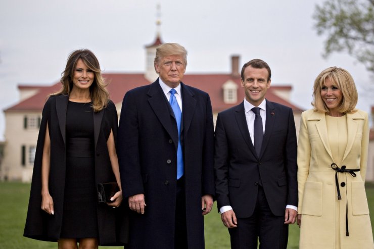 Fransa’da Trump’a Üst Düzeyde Ağırlama