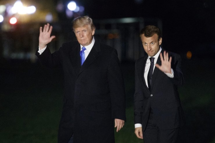 Fransa’da Trump’a Üst Düzeyde Ağırlama