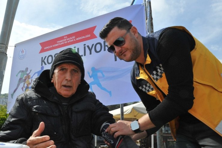 Trabzon, ‘Koşabiliyorken Koş Projesi’ İle Hareketsiz Yaşama ‘Dur’ Diyor