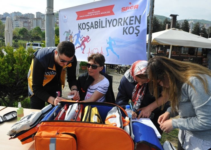 Trabzon, ‘Koşabiliyorken Koş Projesi’ İle Hareketsiz Yaşama ‘Dur’ Diyor
