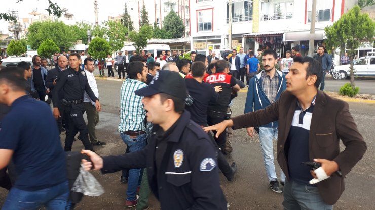 Yol Verme Kavgasında Ortalık Karıştı