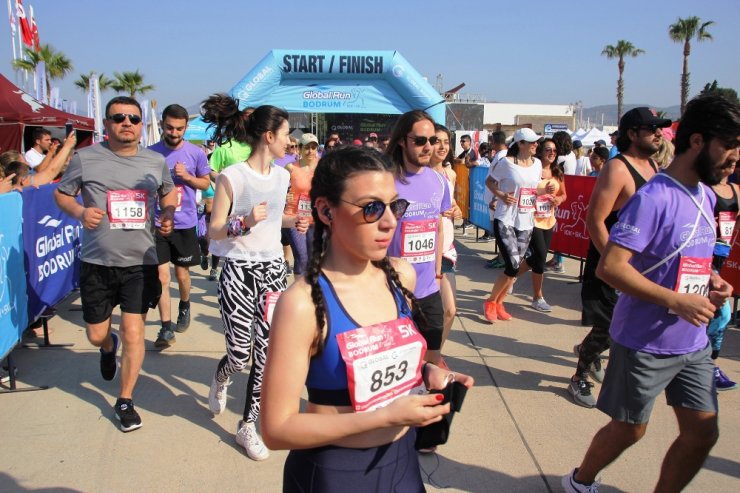 Global Run Yarışlarında Binlerce Kişi Ter Döktü