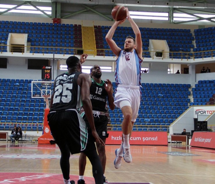 Tahincioğlu Basketbol Süper Ligi: Trabzonspor: 82 - Darüşşafaka: 104