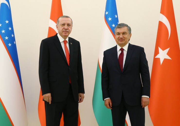 Erdoğan Özbek Mevkidaşıyla Görüştü