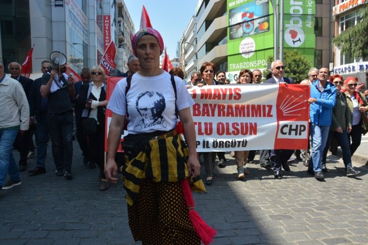 1 Mayıs Emek Ve Dayanışma Günü Trabzon’da Kutlandı
