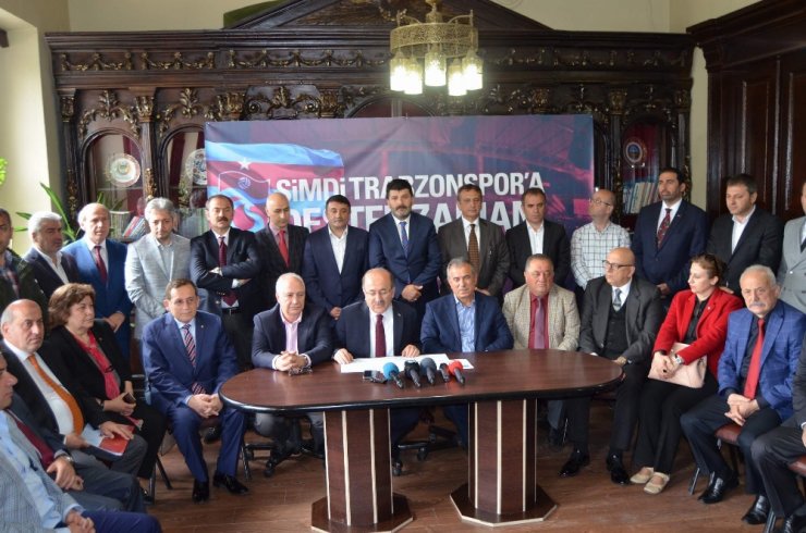 Trabzonspor’a Maddi Destek İçin Bir Araya Geldiler