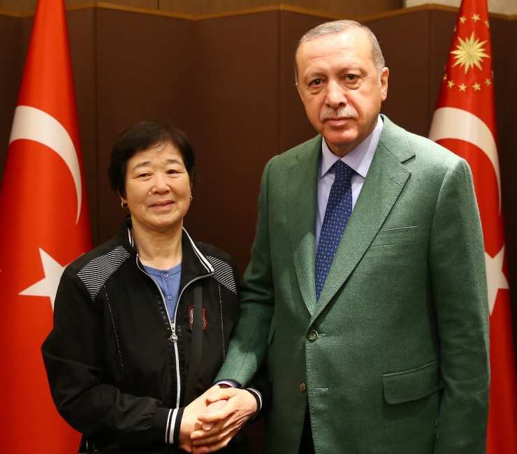 Erdoğan Koreli Ayla İle Buluştu