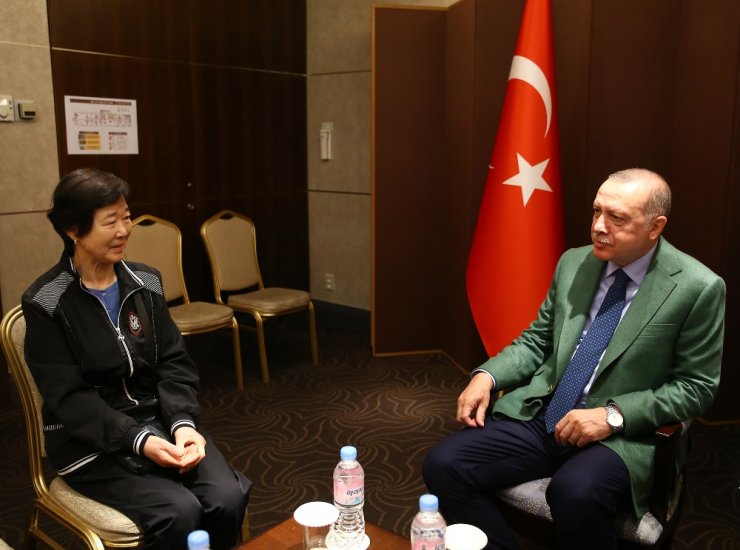 Erdoğan Koreli Ayla İle Buluştu