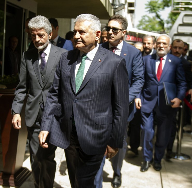 Bahçeli Ve Yıldırım Ysk’ya Geldi