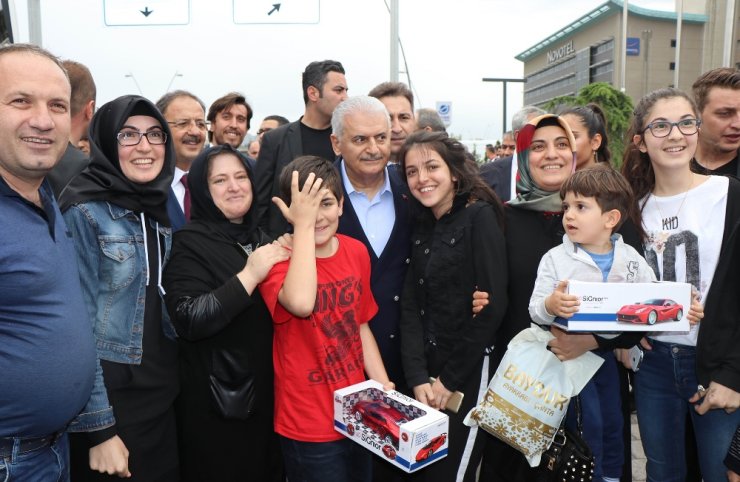 Başbakan Yıldırım, Kto Ve Kayso’yu Ziyaret Etti